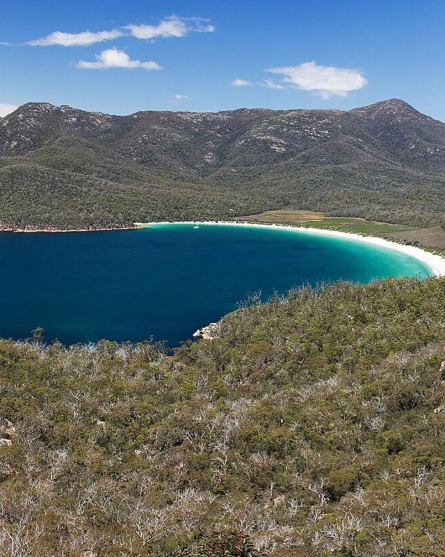 Wineglass Bay from Lookout