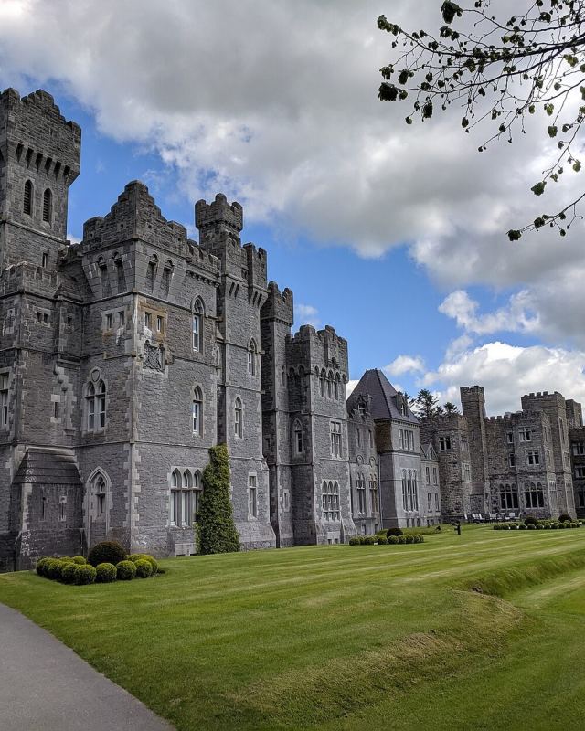 Ashford Castle from the northwest