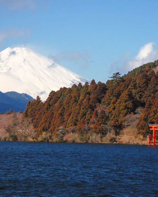 LakeAshi and MtFuji Hakone