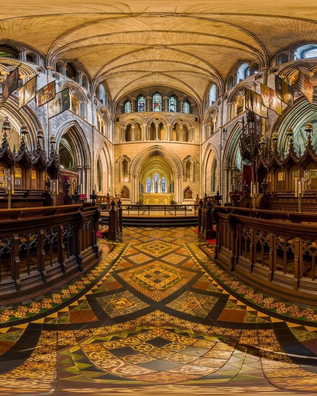 St Patrick's Cathedral Choir 360x180, Dublin, Ireland