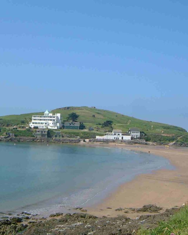 Burgh Island from mainland